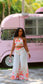 Sunset Bloom Two-Piece Set