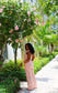 Peach Elegance Two-Piece Set