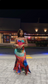 Electric Nights Maxi-dress