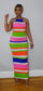 Summer Pop Maxi- Dress